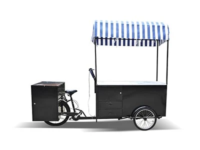 Mobilný kávový bicykel